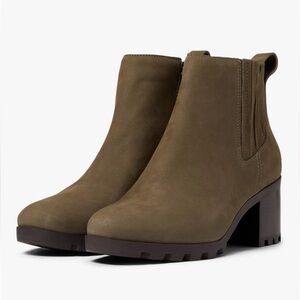 Women's Olive Ankle Boots